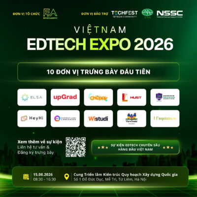 10 đơn vị trưng bày EdTech Expo 2026